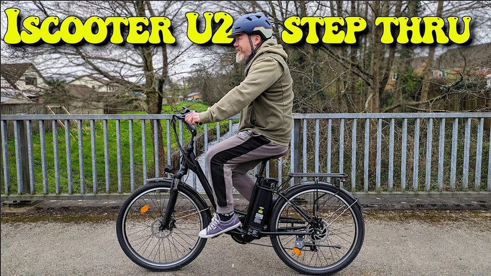 IScooter U2 Ebike Affordable Step attraverso la bici elettrica