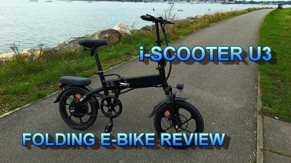 ★iscooter U3 foldning e-cykelanmeldelse ★
