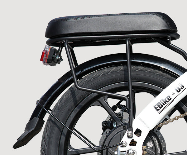 Elektrisk cykel med en stor skærm