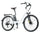 U2 forens stap-thru elektrische fiets