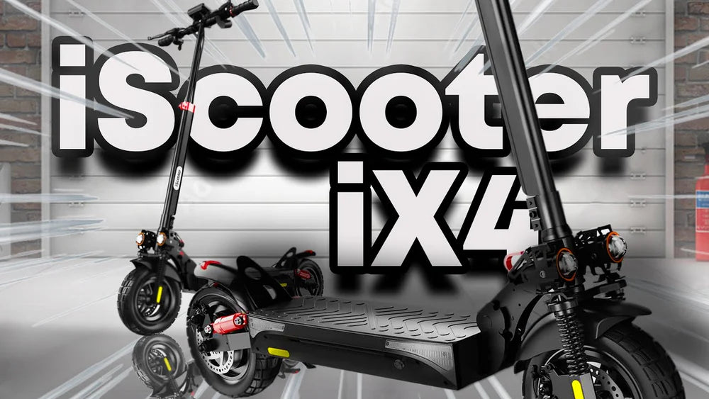 Iscooter IX4 Off Road Electric Scooter - En robust hastighedsdemon