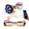 H2 Hoverboard autoequilibrado con Bluetooth y LED de 6,5"