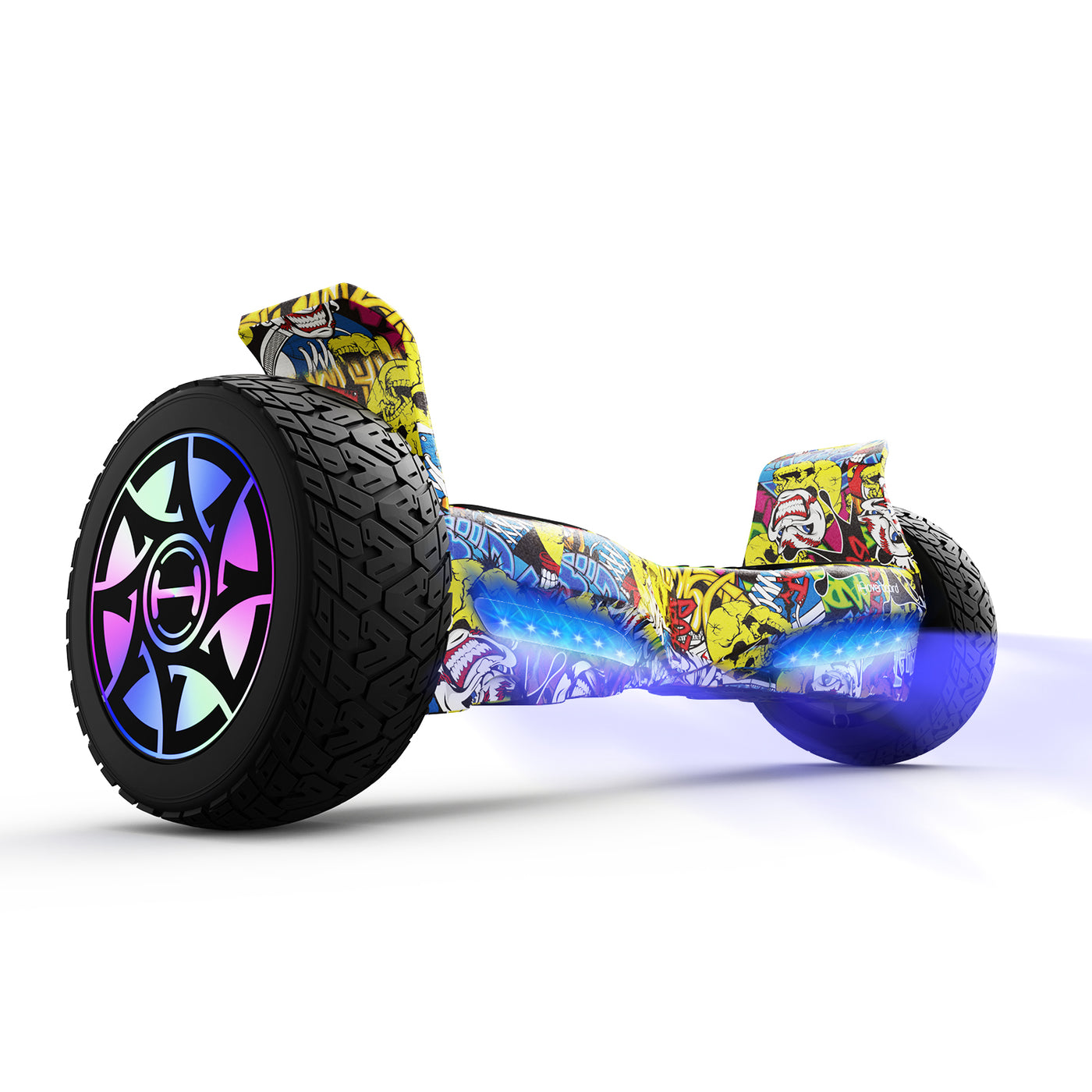 H8 8.5" Off Road Hoverboard with Bluetooth Music and LED Lights - Self Balancing System