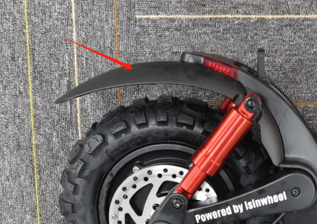 Parafango posteriore per scooter GT2/IX6