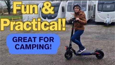 Iscooter IX4 - Fantastisk til campingvogn, camping og motorhomer - Fun & Practical
