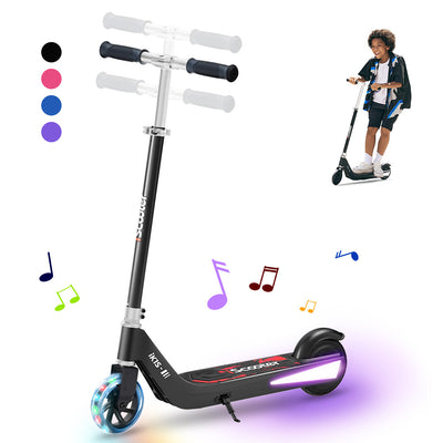 ISCOOTER IK1S Kids Electric Scooter con colorate ruote lampeggianti