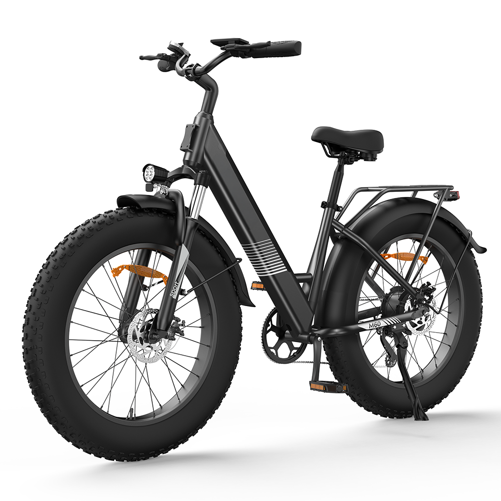 M60 Fat Tire Trekking E-Bike 750W iscooterglobal