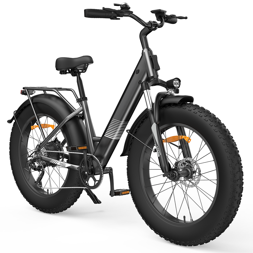 e bike trekking 650 watt M60 Fat Tire Trekking E-Bike 750W