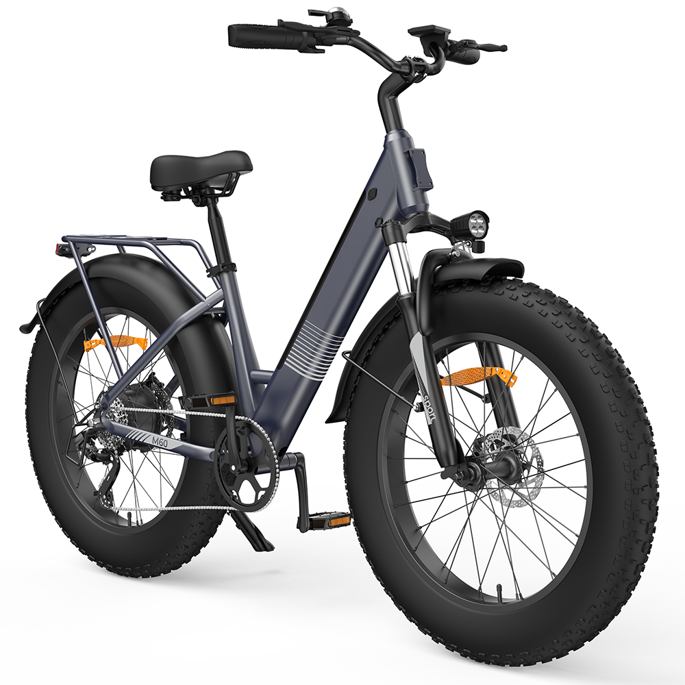 real mountainbike e bike M60 Fat Tire Trekking E-Bike 750W