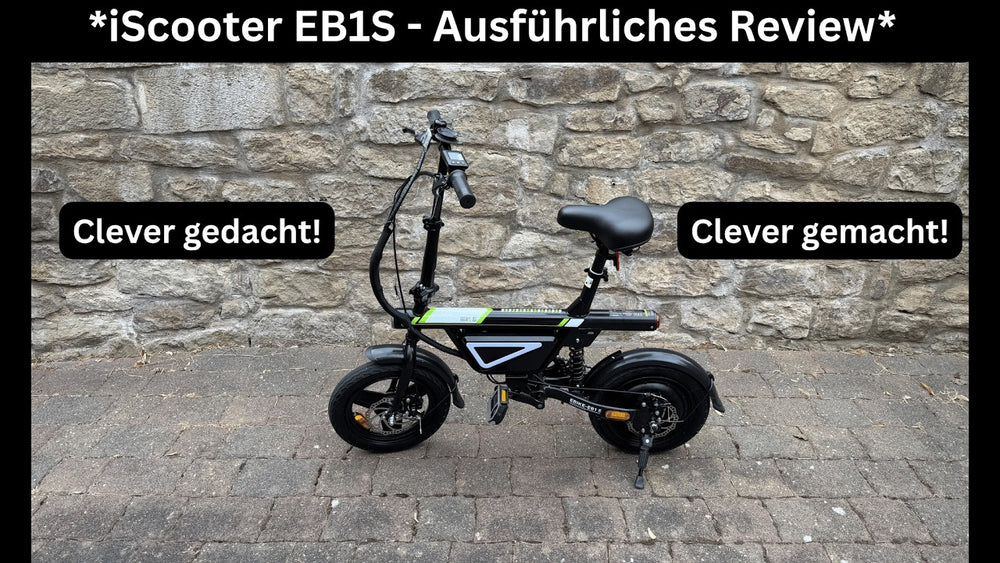 iScooter EB1S - Mini E-Bike - Detailed Review