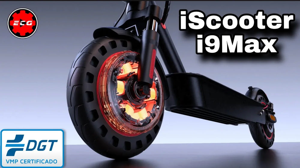 Patinete elektromotor homologado DGT iScooter i9Max