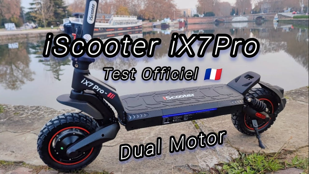 Test Officiel : iScooter iX7Pro - Dual Motor 2000 watts