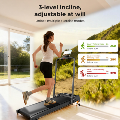 JT52 2-in-1-Laufband mit Neigung