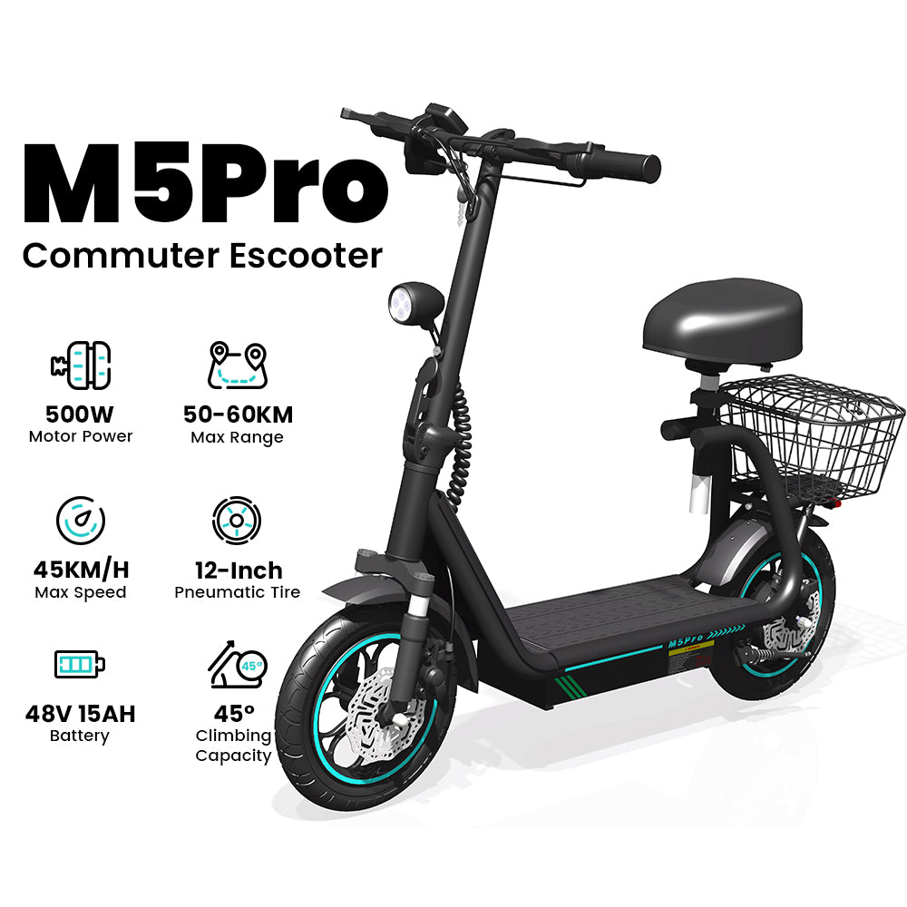 M5 Pro Foldable Commuter Electric Scooter