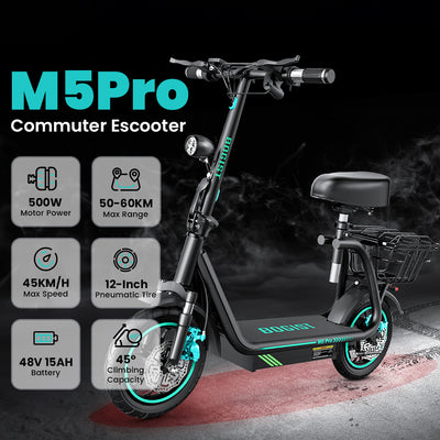 M5 Pro Foldable Commuter Electric Scooter