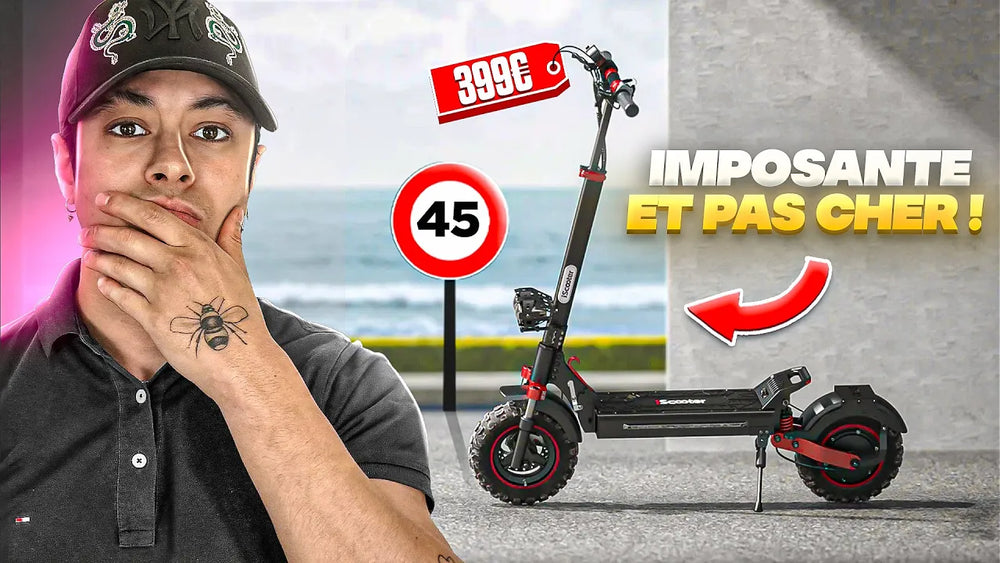 iScooter iX5S - QUE VAUT CETTE TROTTINETTE ÉLECTRIQUE À MOINS DE 500 EUROS ??
