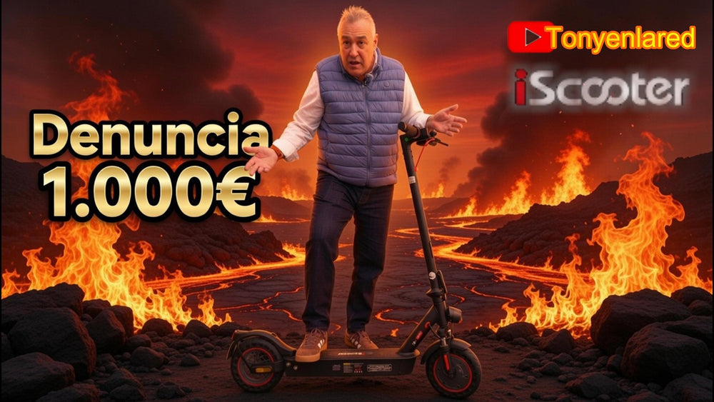 Patinetes Eléctricos VMP. Puedo salvarte. Iscooter I9Ultra homologado