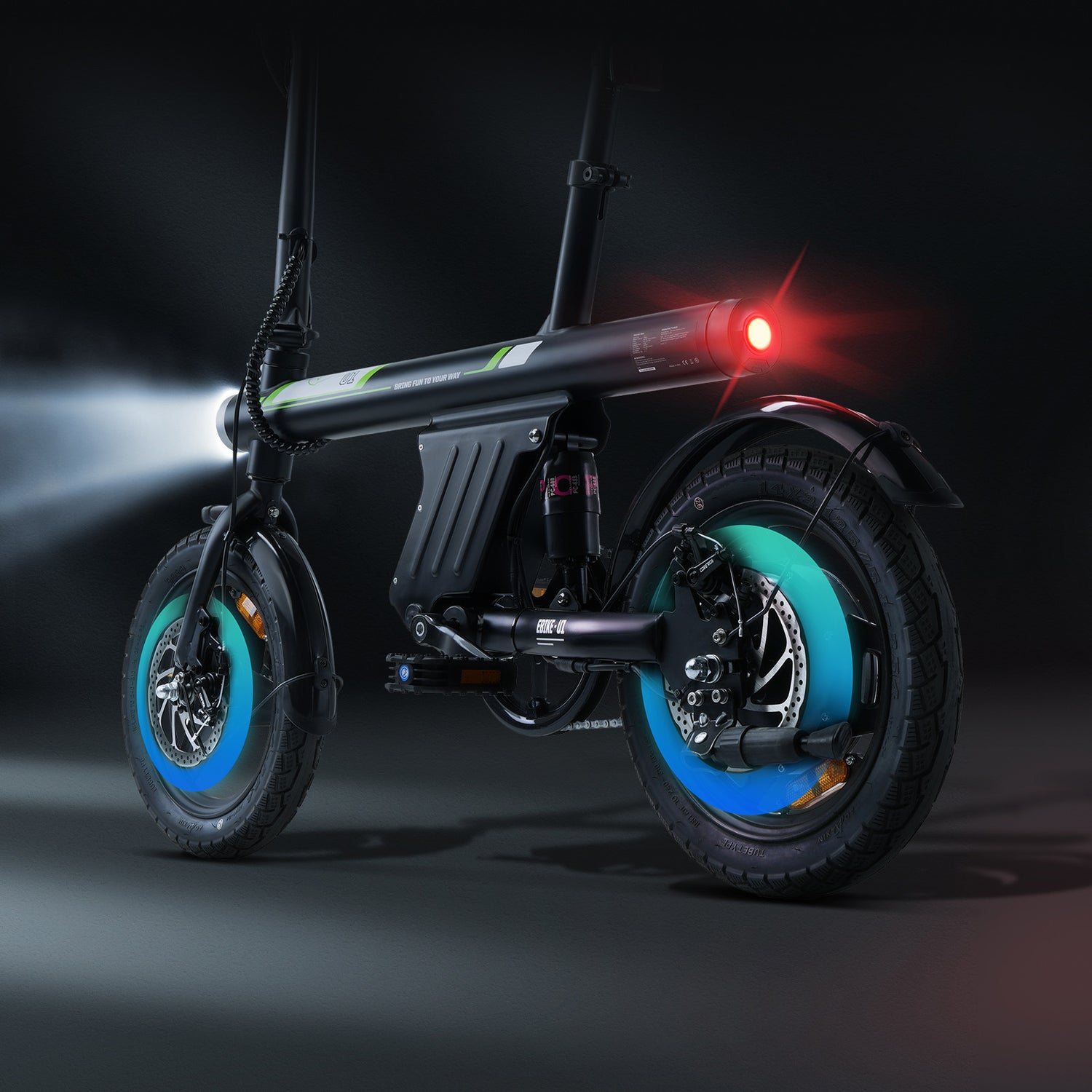 Elektrofahrrad mit Scheinwerfer