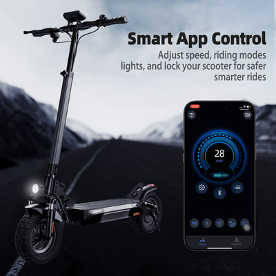 iScooter W9 1000W offroad elektrisk scooter
