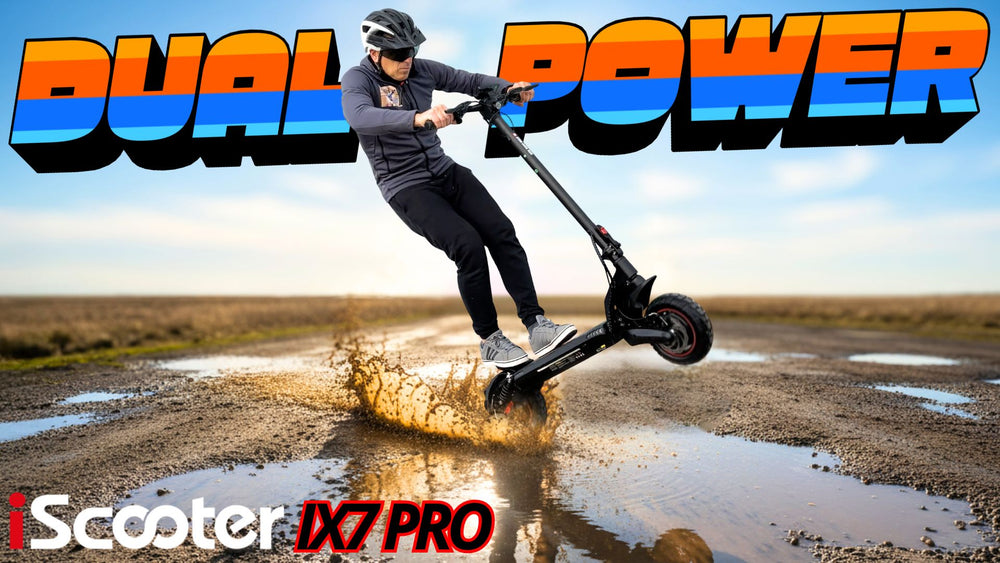 iSCOOTER IX7 PRO - FRÁBÆR TÍBÍLAAfl