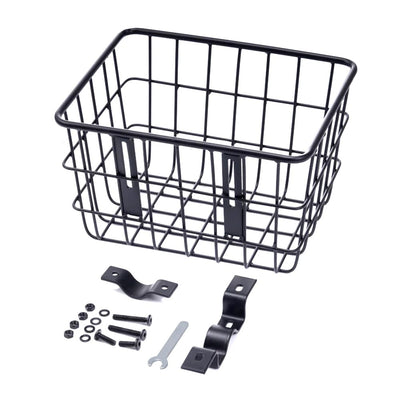 Cesta almacenada en la parte delantera de scooters eléctricos/bicicletas eléctricas de cercanías