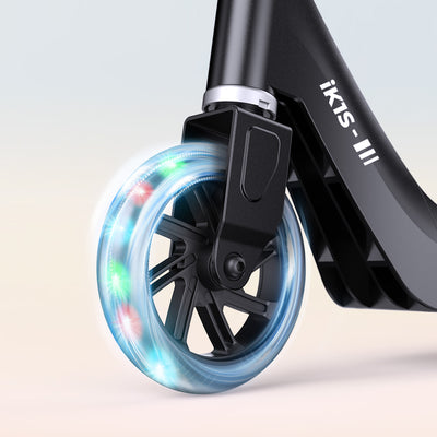 ISCOOTER IK1S Kids Electric Scooter con colorate ruote lampeggianti