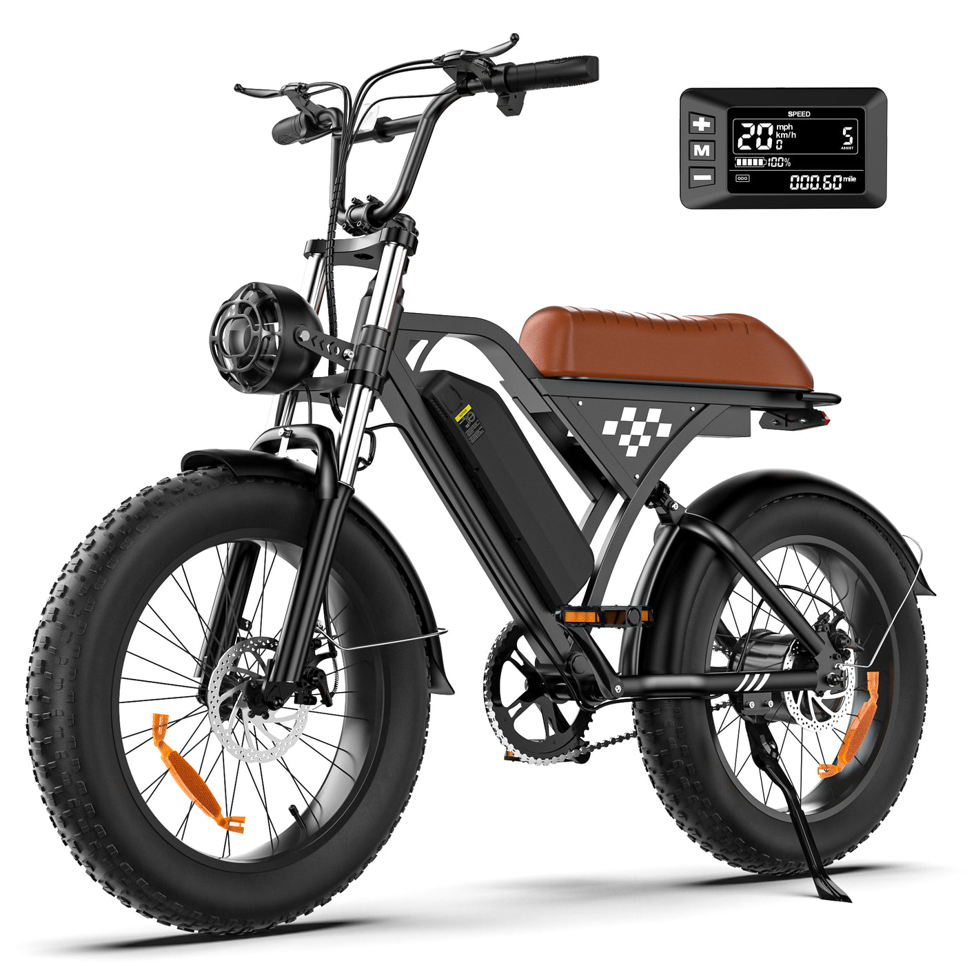 iScooter EB5 20″ E-mountainbike met dikke banden