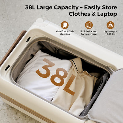 iScooter 20''250W Electric Riding Luggage 95.7Wh Flight-Compliant Battery