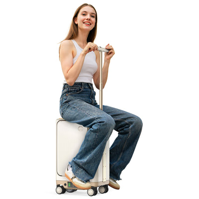 iScooter 20''250W Electric Riding Luggage 95.7Wh Flight-Compliant Battery