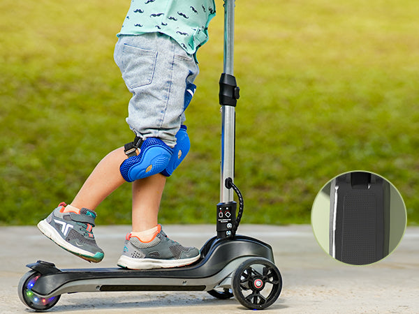 3 wheel scooter light up wheels