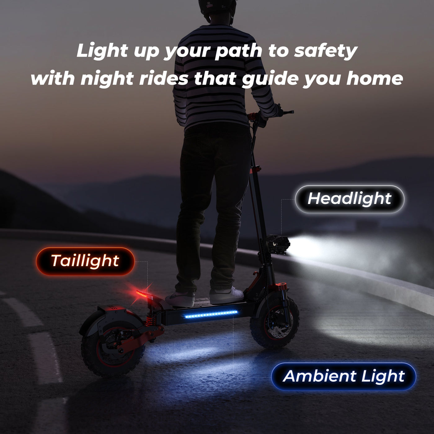 Scooter elettrico fuoristrada iScooter iX5S 1000W