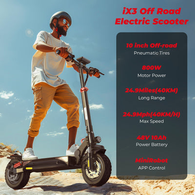 iScooter iX Series Off Road Electric Scooter