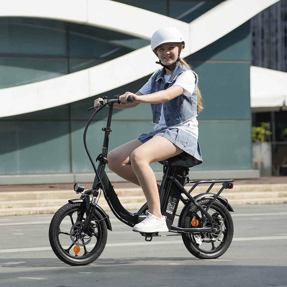 e scooter und fahrrad U4 Low Step Through Faltbar e-bike