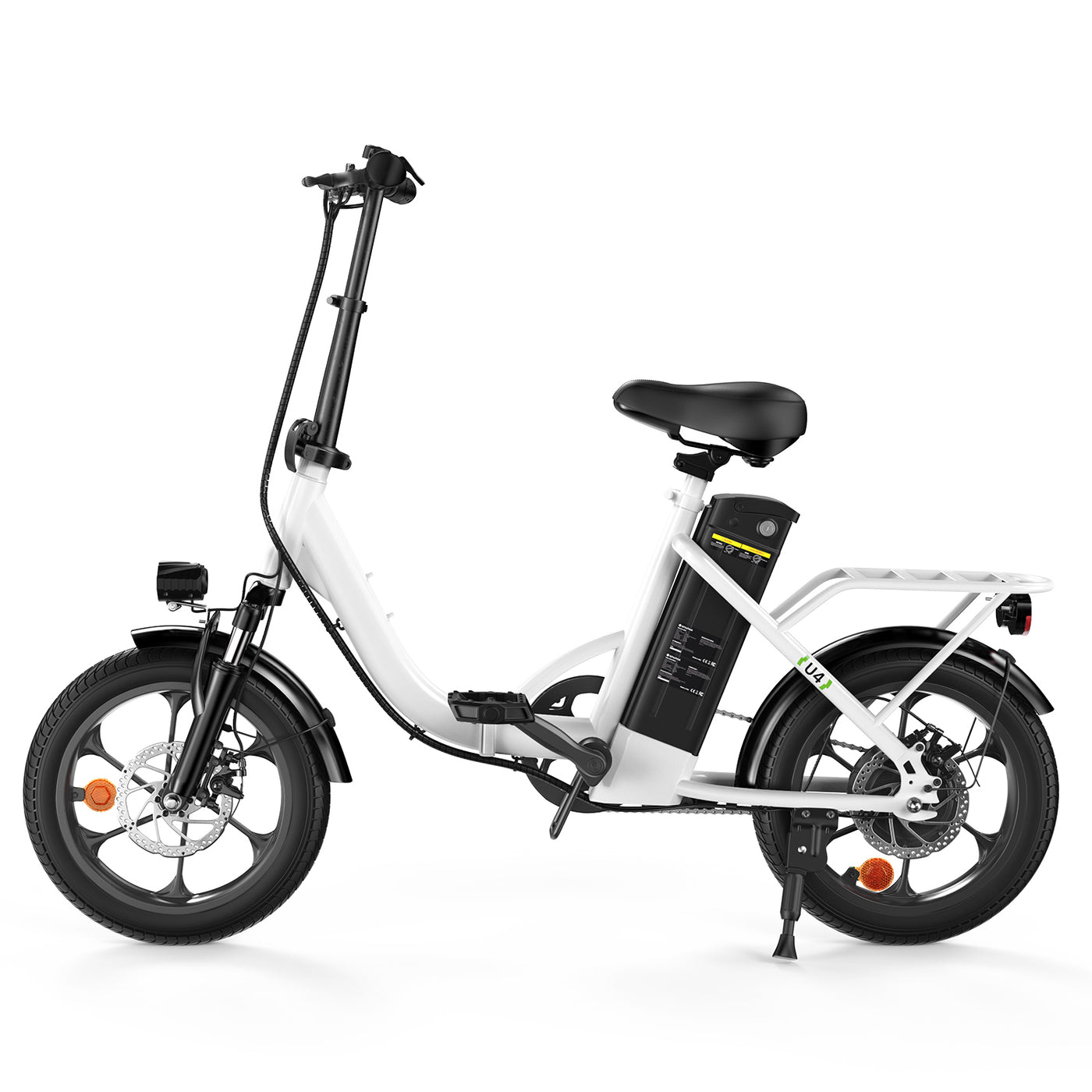 U4 lage stap door opvouwbare elektrische fiets