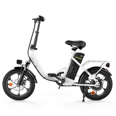 U4 lage stap door opvouwbare elektrische fiets