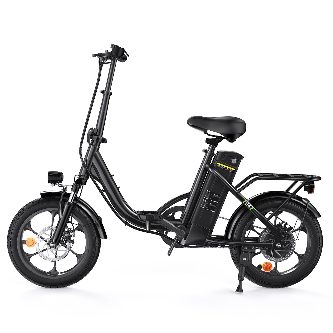 U4 lage stap door opvouwbare elektrische fiets