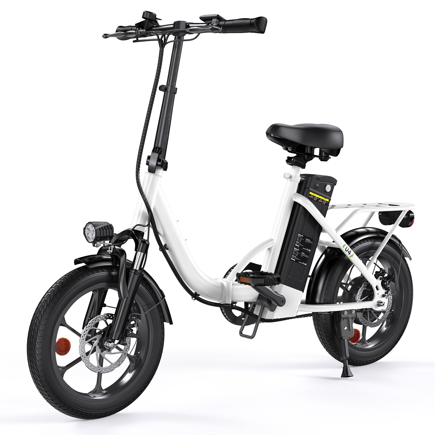 U4 lage stap door opvouwbare elektrische fiets