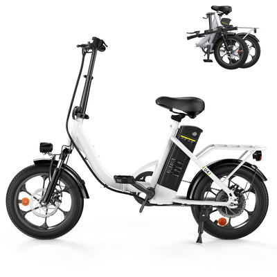 U4 lage stap door opvouwbare elektrische fiets