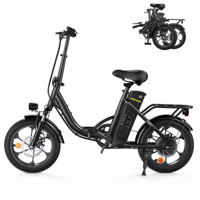 U4 lage stap door opvouwbare elektrische fiets