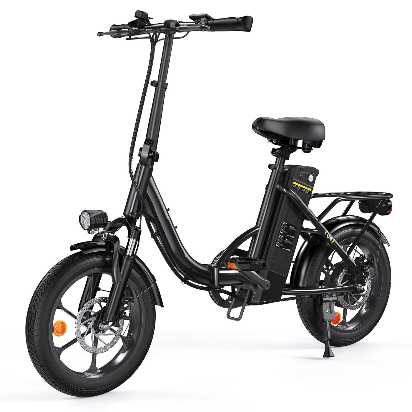 U4 lage stap door opvouwbare elektrische fiets