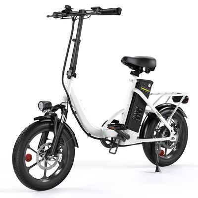 U4 lage stap door opvouwbare elektrische fiets