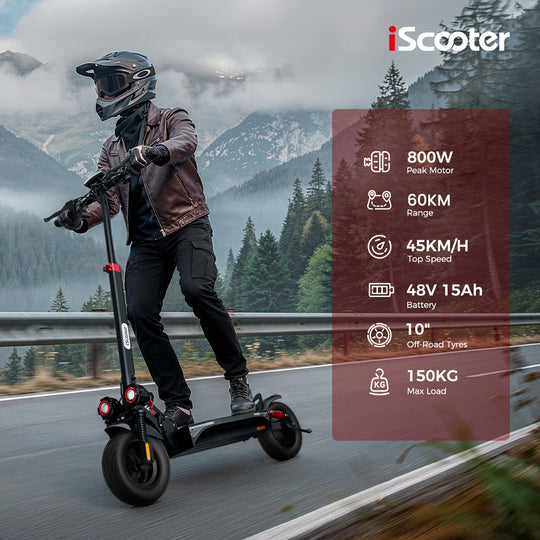 Trottinette Électrique IX4 IScooter – Pliante, 800W, 45km/h, 48V (Occasion)