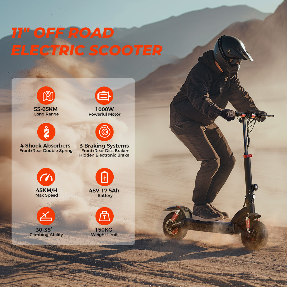 ISCOOTER IX7PRO 2000W Off Road Electric Scooter