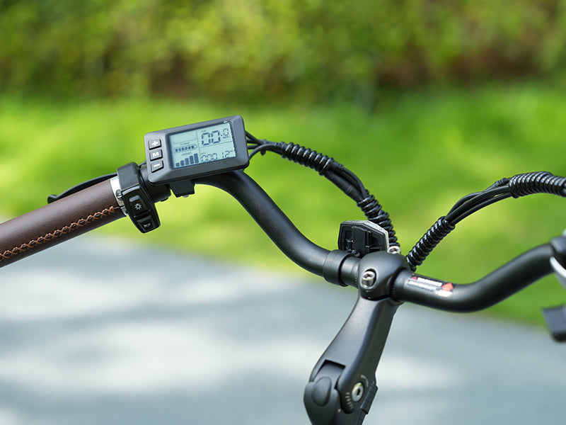 Batterieladungszeit 2 ~ 3 Stunden Elektrofahrrad integriertes LCD -Display