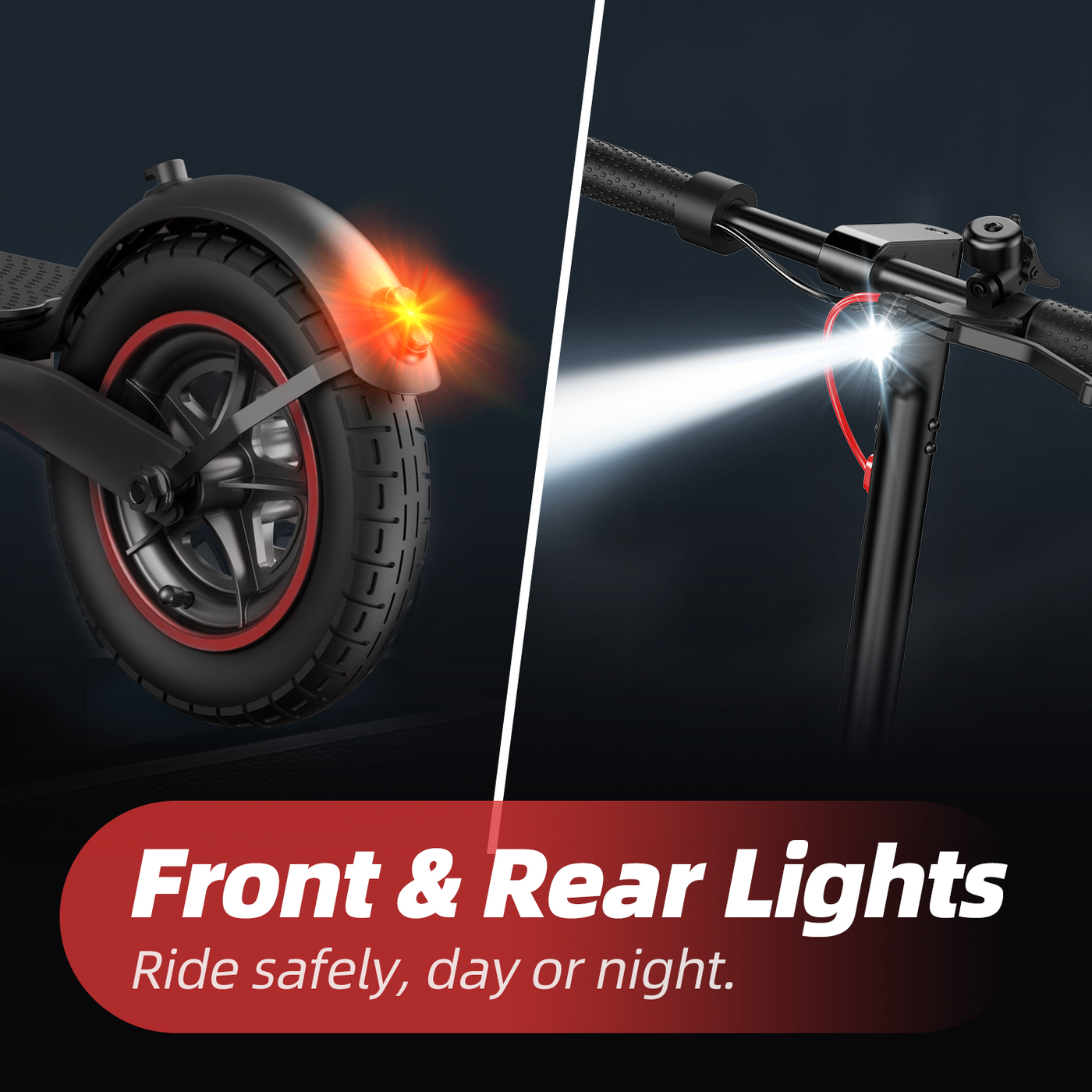 iScooter W6 500W elektrische scooter voor woon-werkverkeer