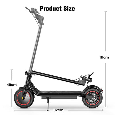 iScooter W6 500W elektrische scooter voor woon-werkverkeer