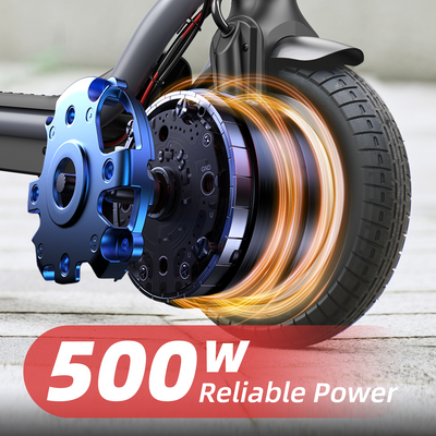 iScooter W6 500W elektrische scooter voor woon-werkverkeer