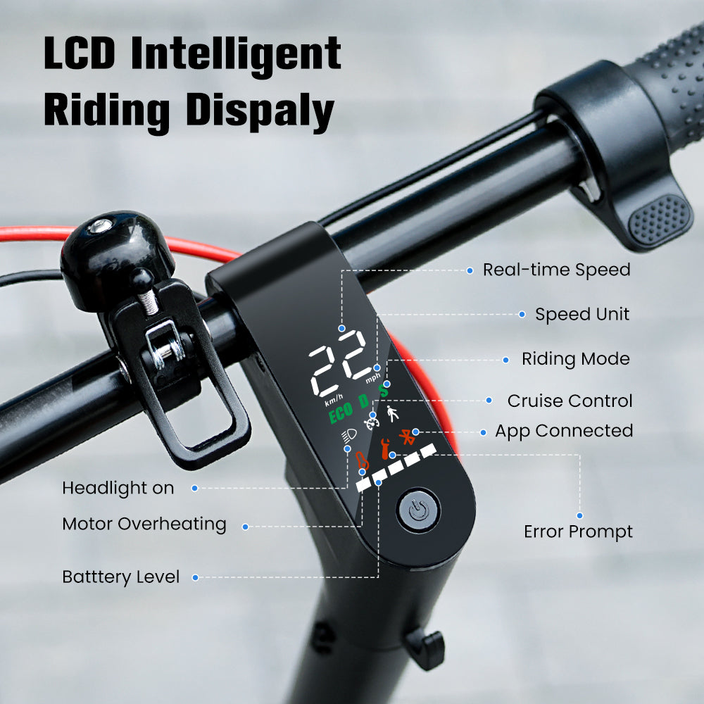 iScooter W6 500W elektrische scooter voor woon-werkverkeer