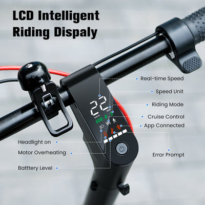 iScooter W6 500W elektrische scooter voor woon-werkverkeer