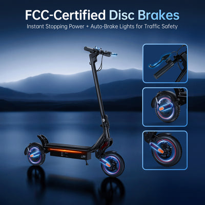 iScooter W8 750W off-road elektrische scooter